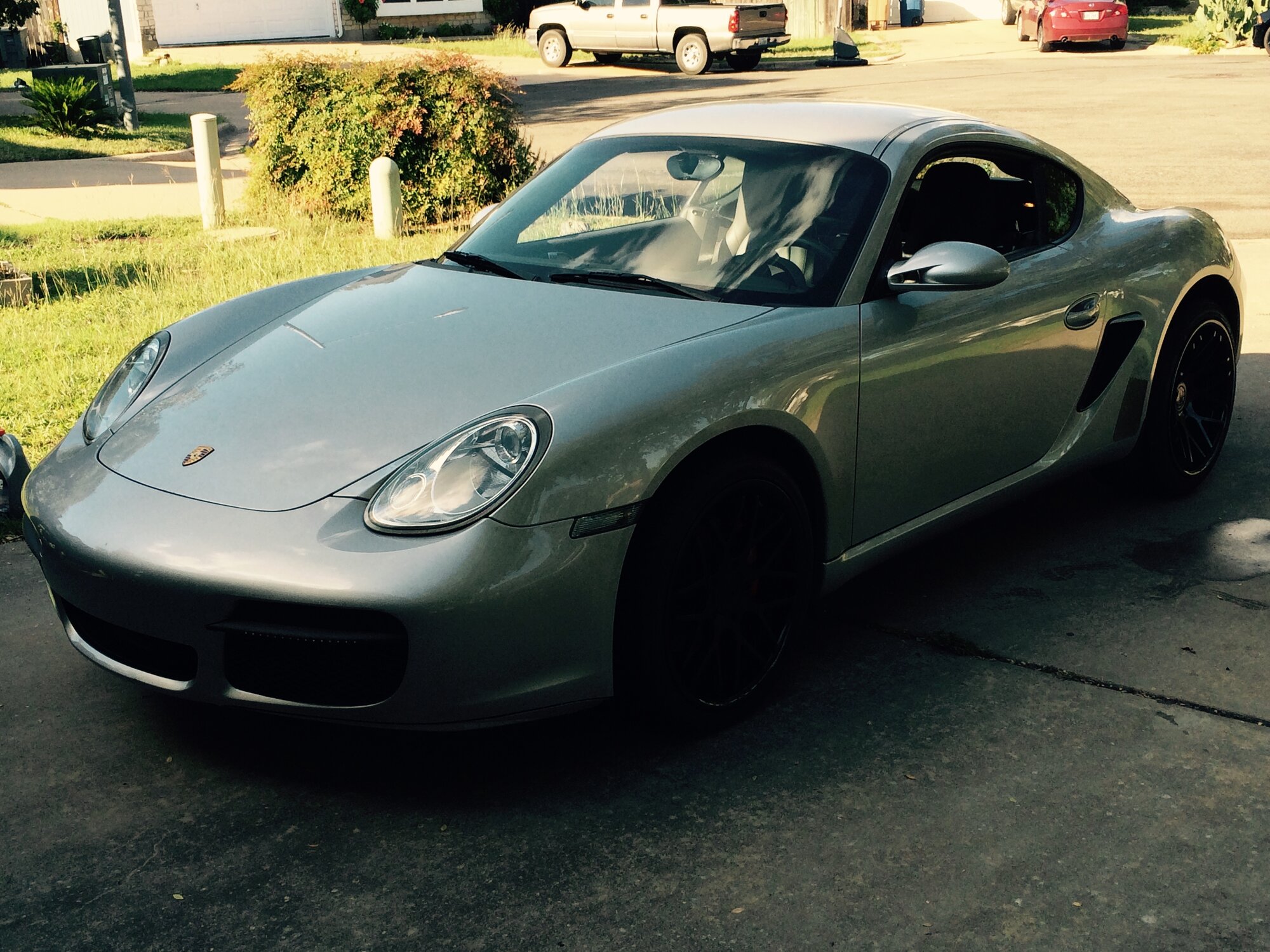 Porsche Cayman S — after