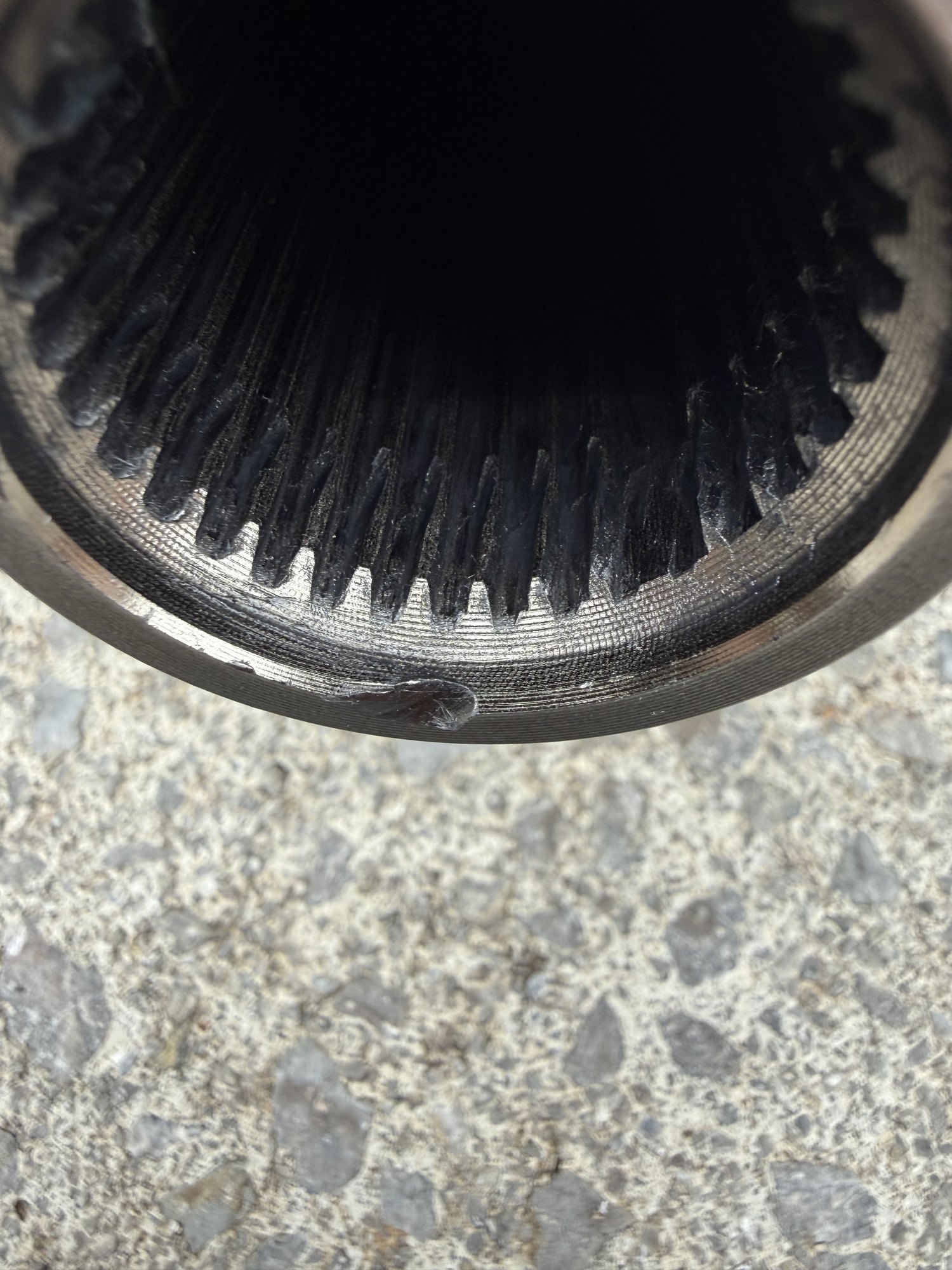 The driveshaft was not fine — 1 of 2