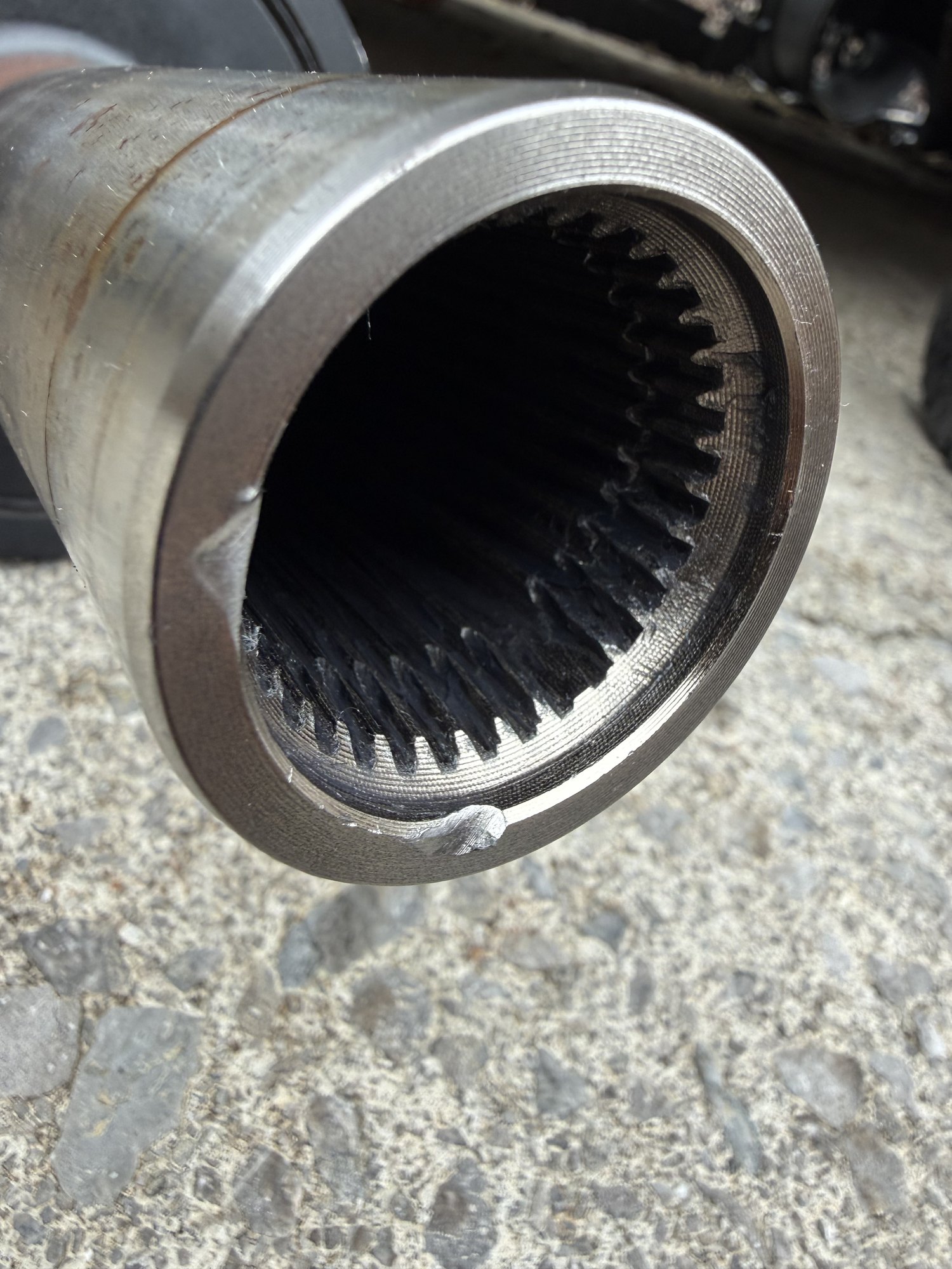 The driveshaft was not fine — 2 of 2